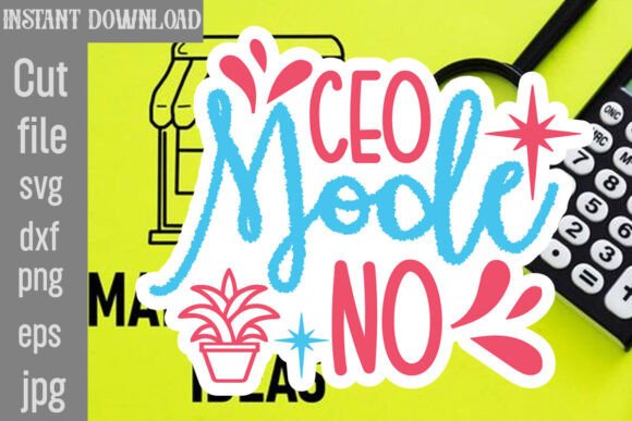 Ceo Mode No SVG Cut File