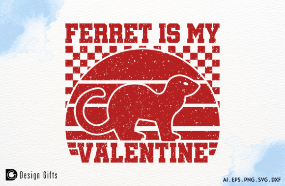 Ferret Valentine's SVG PNG Design: A Pro Review