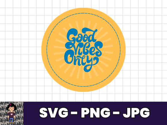 Good Vibes Only SVG T-Shirt Design