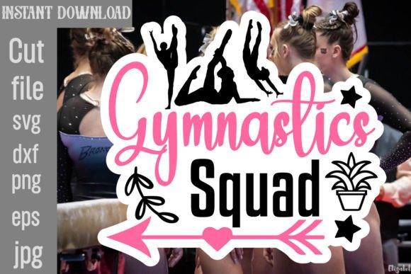 Gymnastics Squad SVG Cut File: A Designer's Review