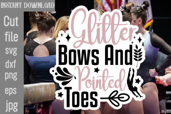 Review: Glitter Bows and Pointed Toes SVG for Embroidery