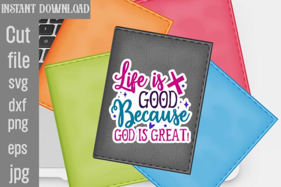 Review: Life is Good Because God is Great SVG C for Embroidery