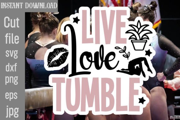 Review: Live Love Tumble SVG for Real Embroidery Projects