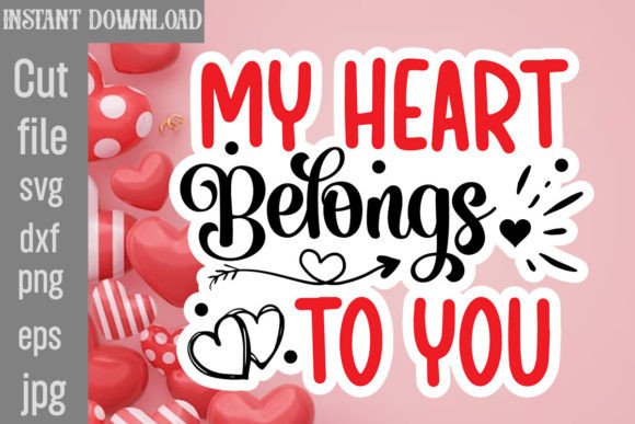 Review: My Heart Belongs to You SVG Cut File for Embroidery