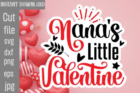 Review: Nana's Little Valentine SVG Cut File for Embroidery